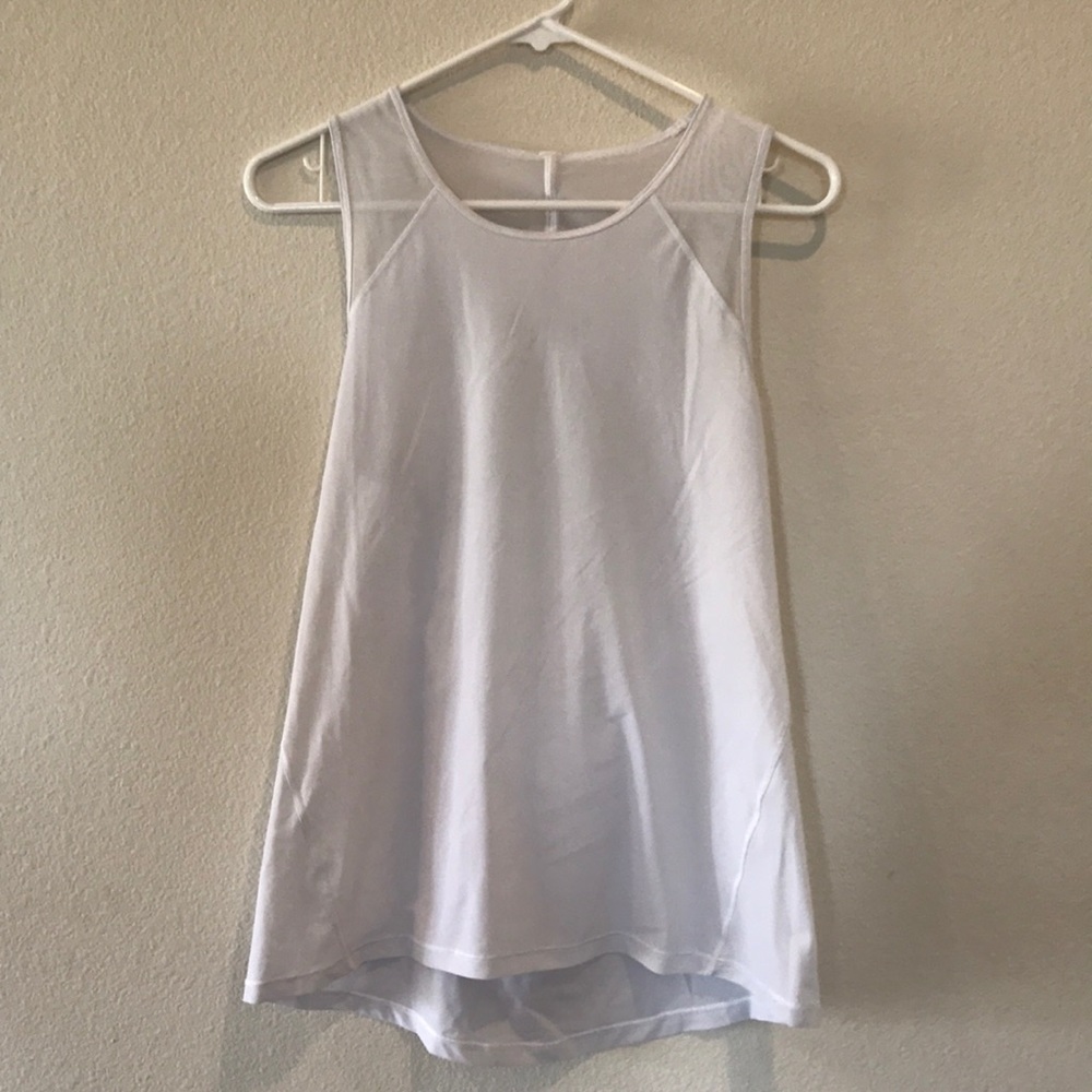 White Lululemon Tank Top